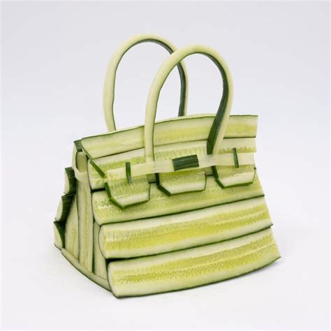 hermes bag vegetable|Ben Denzer Designs Vegetable Hermès Birkin Bags.